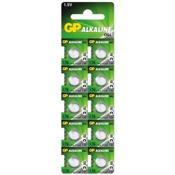 Bateria GP A76 / Ag13 / L1154 / LR44 / V13GA Bateria GP A76 / Ag13 / L1154 / LR44 / V13GA