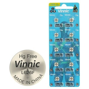 Bateria Vinnic L626 / Ag4 / LR66 / 177 Bateria Vinnic L626 / Ag4 / LR66 / 177